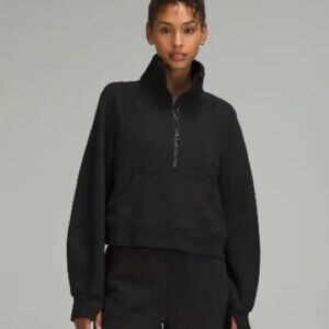 lululemon Scuba Oversized Half Zip - Black